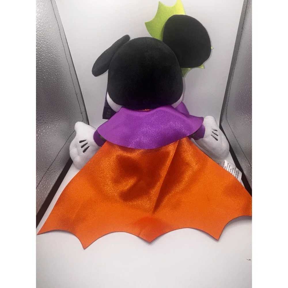 Disney Halloween Minnie Mouse Plush‎ Witch Costume NWT Spooky Decor Toy 15